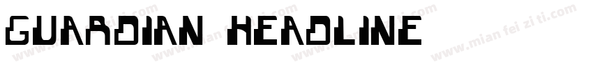 Guardian Headline字体转换